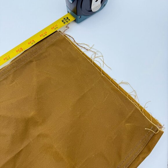 Filson Oil Finished Double Tin Cloth Overalls Bib Men’s 42x 35 Unhemmed USA Tan - Picture 14 of 14